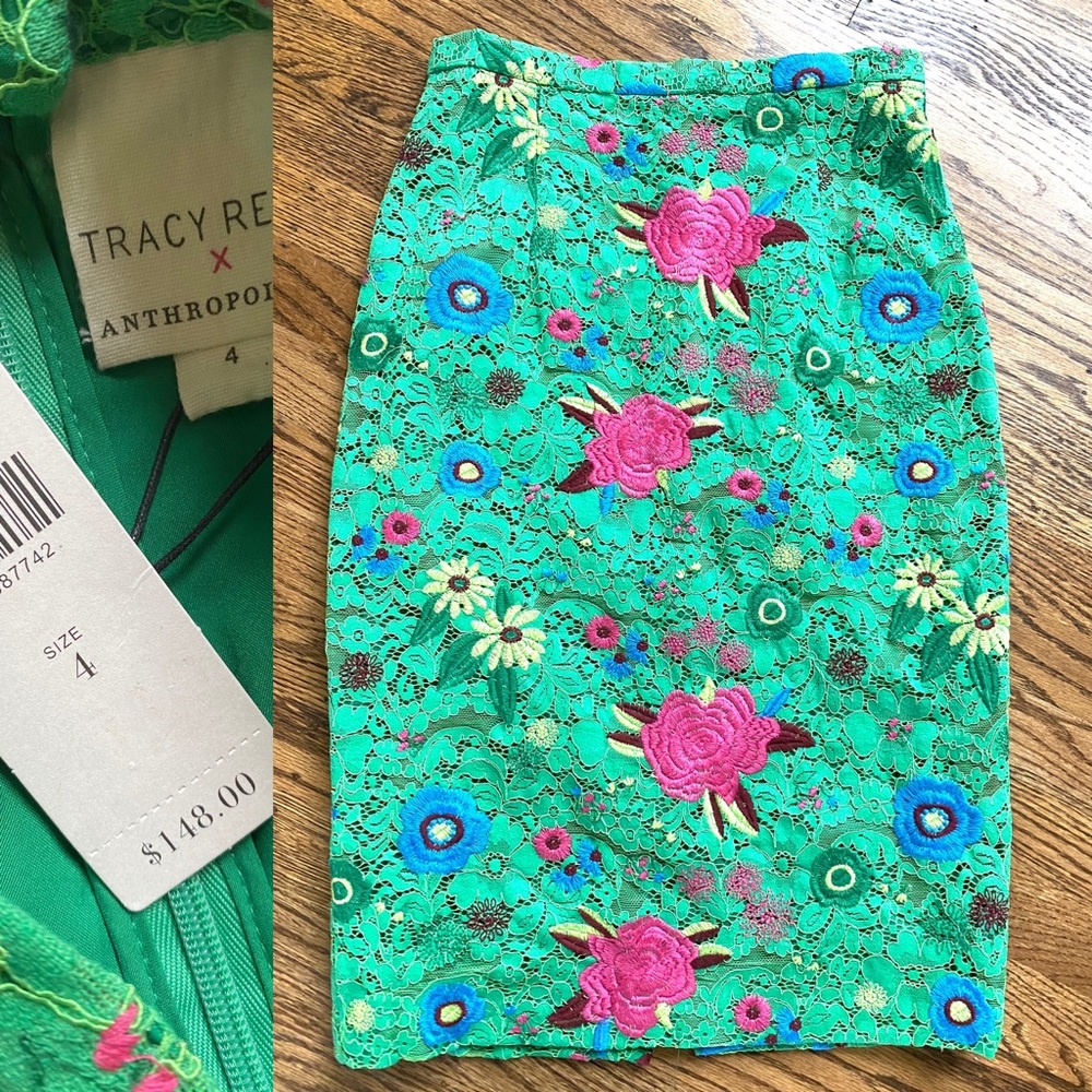 Tracy Reese Anthropologie lace skirt! NWT. Size 4